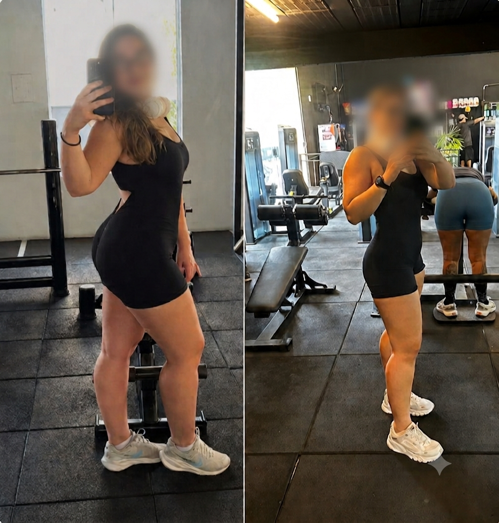 Resultado — Antes e Depois